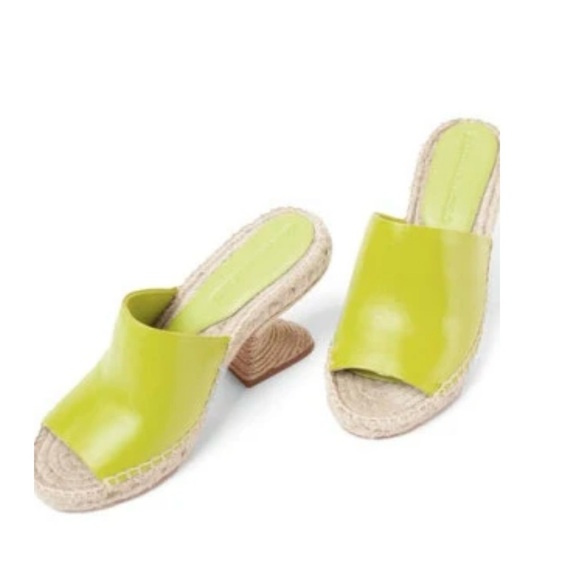 Paloma Barcelo Leonor Slide Sandal in Mint - Picture 3 of 11